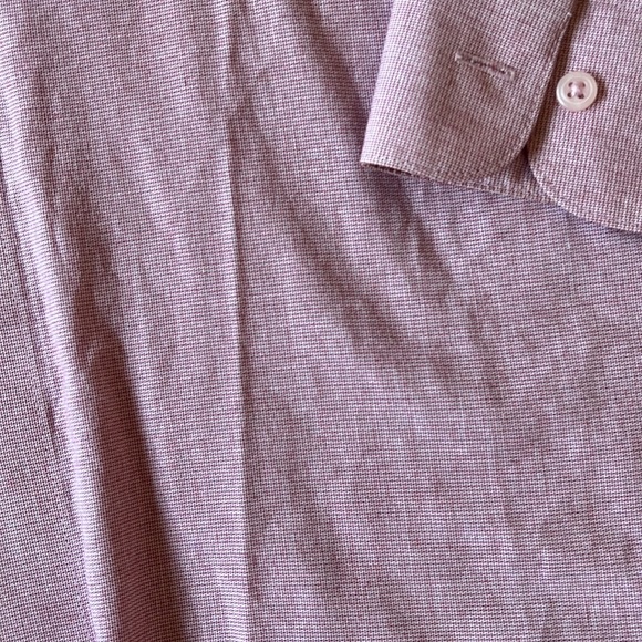 Pierre Cardin  Light Purple Cotton Blend  Tailored Shirt Size Large - Picture 2 of 6